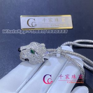 Cartier Panthère De Cartier Necklace white gold set with diamonds N7408238