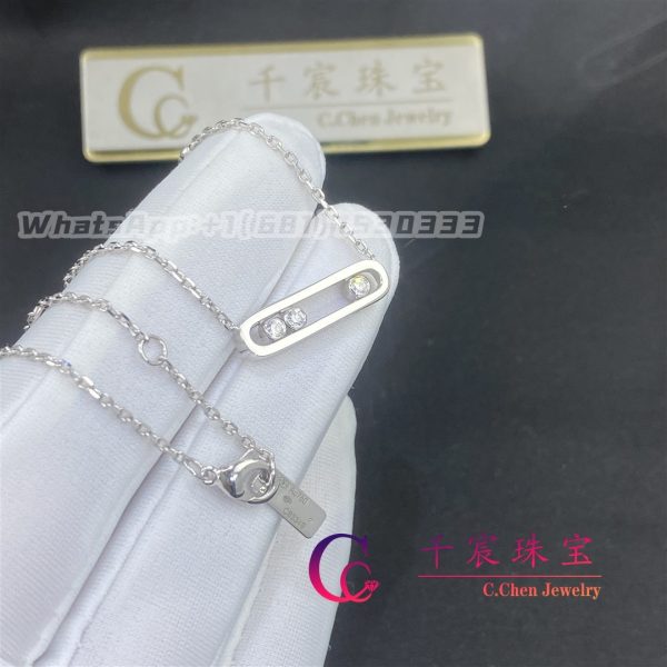 Messika Move Yellow Gold For Her Diamond Necklace 03997-WG