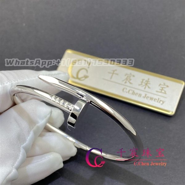 Cartier Juste Un Clou Bracelet White Gold and Diamonds B6048317