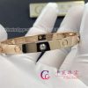 Cartier Love Bracelet Rose Gold and 4 Diamonds B6069917