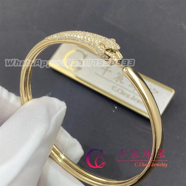 Cartier Panthère De Cartier Bracelet Yellow Gold And Diamonds N6717817