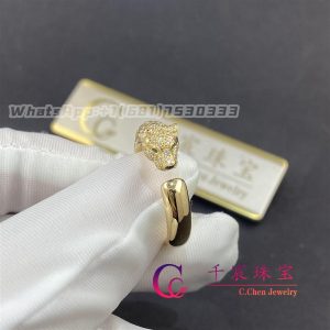 Cartier Panthère De Cartier Ring Yellow Gold and Diamonds 4765800