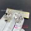 Van Cleef & Arpels Frivole earrings large model White gold Diamond