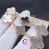 Van Cleef & Arpels Magic Alhambra Earrings 3 Motifs Rose Gold Earrings