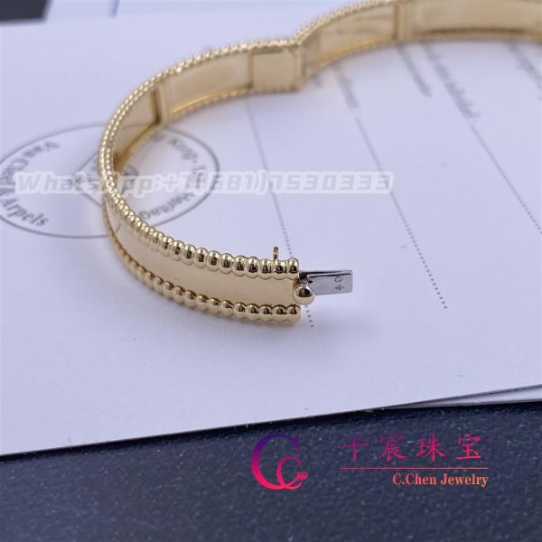 Van Cleef & Arpels Perlée Signature Bracelet Medium Model Yellow Gold VCARP3K600
