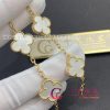 Van Cleef & Arpels Vintage Alhambra Bracelet 5 Motifs Yellow Gold And Mother-Of-Pearl VCARA41800