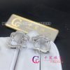Van Cleef & Arpels Vintage Alhambra Earrings Guilloché White Gold Earrings VCARP9XF00