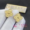 Van Cleef & Arpels Vintage Alhambra Earrings Yellow Gold VCARO1IH00