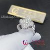 Van Cleef & Arpels Vintage Alhambra ring white gold Diamond VCARO26N00