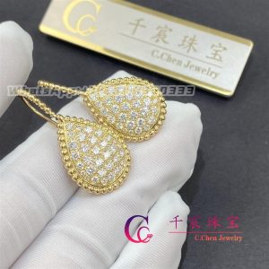 Boucheron Serpent Bohème Sleepers L Motif yellow gold JCO01011
