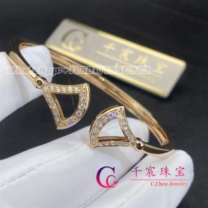 Bulgari Divas’ Dream Bracelet Rose Gold And With Diamonds 355621