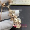 Bulgari Divas’ Dream Necklace Rose Gold Set Diamonds Necklace CL857569