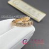 Bulgari Serpenti Viper Rose Gold Ring Set With Pavé Diamonds 356873