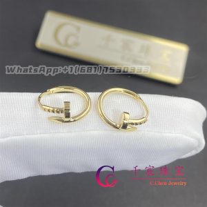 Cartier Juste Un Clou Earrings Yellow Gold B8301446