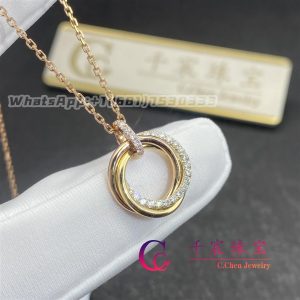 Cartier Trinity Necklace Diamonds B7224586