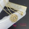 Chanel Bouton De Camélia Necklace 18K yellow gold and diamonds J12037