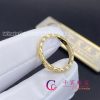 Chanel Coco Crush Ring Quilted Motif Yellow Gold Mini Version J11794