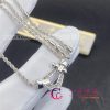 Fred Force 10 Necklace White Gold And Diamonds Medium Model 7B0235