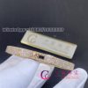 Hermès Kelly Diamond Pave Bangle Rose Gold Bracelet H109500B