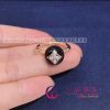 Louis Vuitton Color Blossom Ring Yellow Gold and White Gold, Onyx And Diamonds Q9L96A