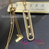 Messika Move 10th SM Necklace Yellow Gold For Her Diamond Necklace 10032-YG