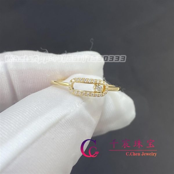 Messika Move Uno Yellow Gold For Her Diamond Ring 04705-YG