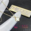 Van Cleef & Arpels Sweet Alhambra Pendant yellow gold Mother-of-pearl VCARF69100
