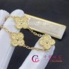 Van Cleef & Arpels Vintage Alhambra Bracelet 5 Motifs Yellow Gold VCARO1IE00