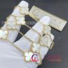 Van Cleef & Arpels Vintage Alhambra Necklace 10 Motifs Yellow Gold Mother-Of-Pearl VCARA42800