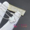 Van Cleef & Arpels Vintage Alhambra Pendant White Gold And Mother-Of-Pearl VCARF48700