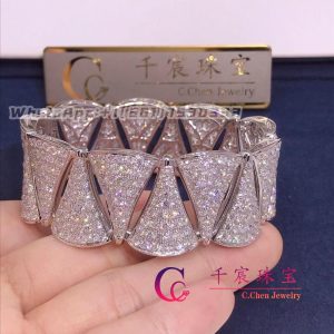 Bulgari Divas’ Dream Bracelet White Gold With Diamonds BR856924