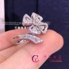 Bulgari Fiorever ring 18 kt white gold ring pavé diamonds 356916