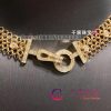 Cartier Agrafe Résille Necklace rose gold diamonds N7424294