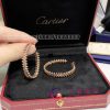 Cartier Clash De Cartier Hoop Earrings Small Model Rose Gold B8301416