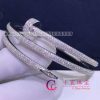 Cartier Juste Un Clou Bracelet White Gold And Pave Diamonds N6708717