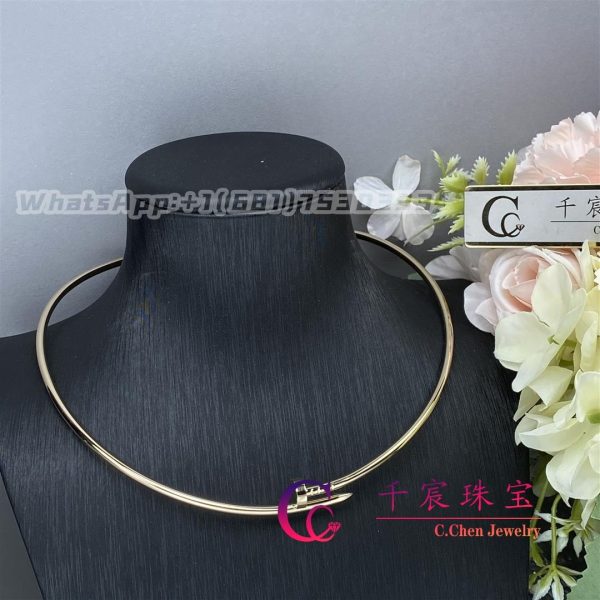 Cartier Juste Un Clou Collar Necklace Yellow Gold Small Model B7224799