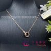 Cartier Love Necklace Rose Gold And Diamond-Paved B7224528