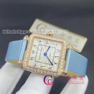 Charles Oudin Pansy Retro 24mm Rose Watch Arabic Style