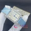 Charles Oudin Pansy Retro with Pearls Watch Medium 24mm Arabic Style Baby Blue Straps