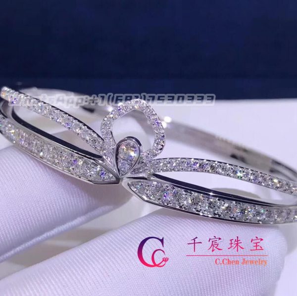 Chaumet Joséphine Eclat Floral white gold and diamond bracelet 082841