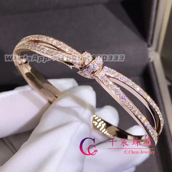 Chaumet Liens Séduction Bracelet Rose Gold, Diamonds 083243