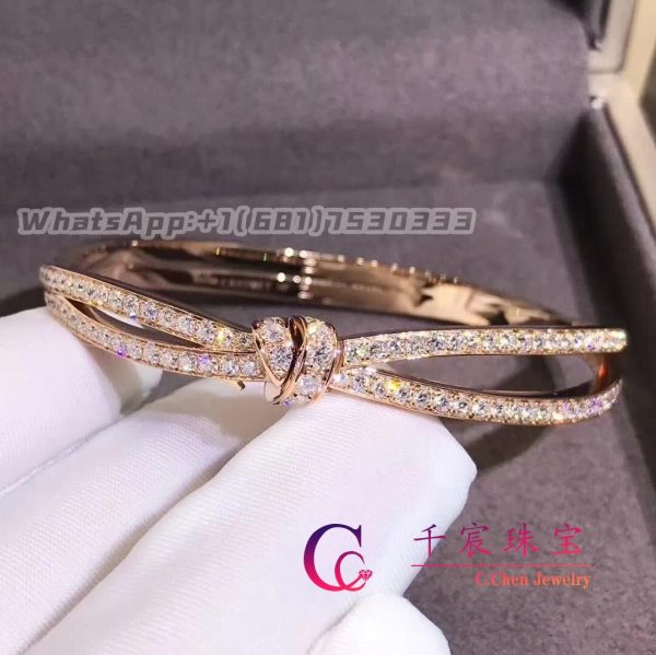 Chaumet Liens Séduction Bracelet Rose Gold, Diamonds 083243