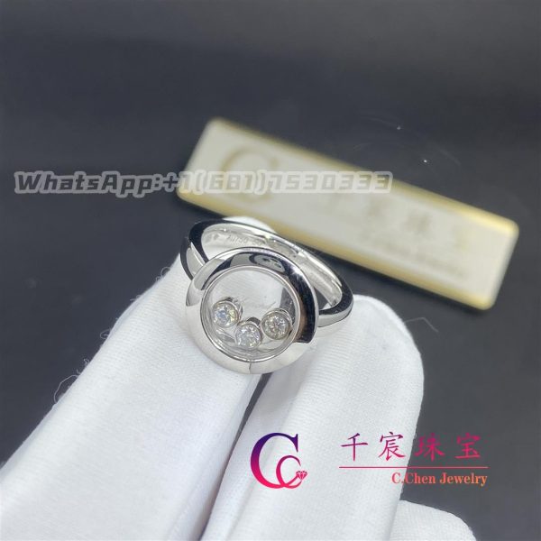 Chopard Happy Diamonds Icons Ring White Gold Diamonds @82A018-1000
