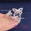 Graff Triple Butterfly Silhouette Diamond Ring RGR790