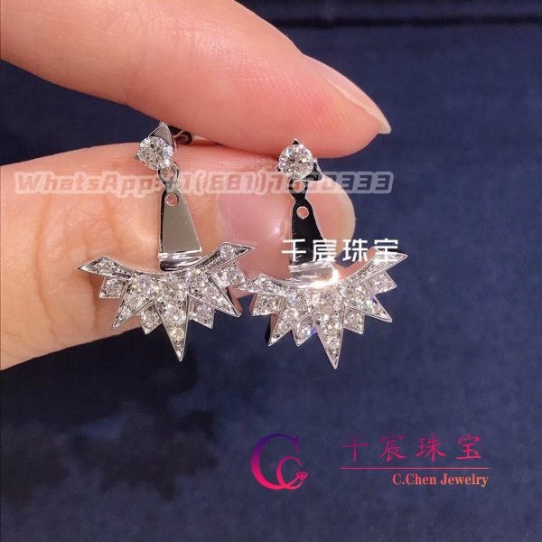Piaget Sunlight earrings white gold and diamonds G38R2900