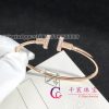 Tiffany T Wire Bracelet in Rose Gold with Diamonds 60010767