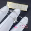 Van Cleef & Arpels Frivole bracelet, mini model white gold, Diamond VCARP0J500
