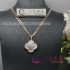 Van Cleef & Arpels Magic Alhambra Long Necklace Rose Gold And Gray Mother-Of-Pearl VCARP6I200