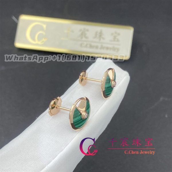 Cartier Amulette De Cartier Earring XS Malachite