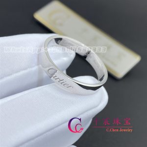 Cartier C de Cartier wedding band B4098100 width 4 mm